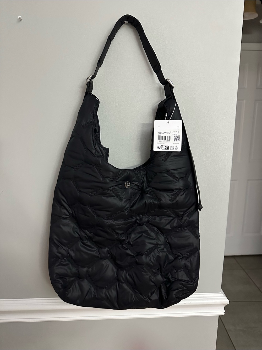 Lululemon Black Quilty Pleasures Shoulder Bag
NWT